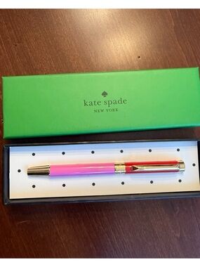 NWT! Kate Spade ♠️ cute ballpoint pen in gift box. Brand new in box.